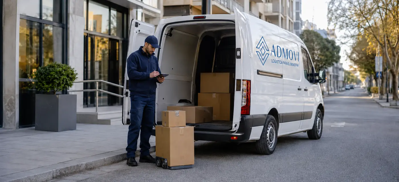 Servicio de transporte y entregas empresariales